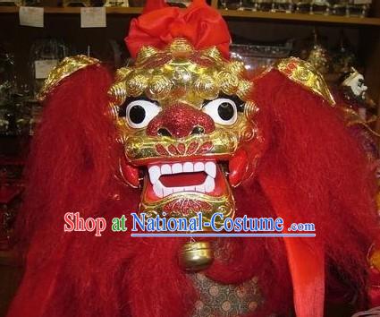 Chinese Hand Made Lion Dance Puppet for Performance