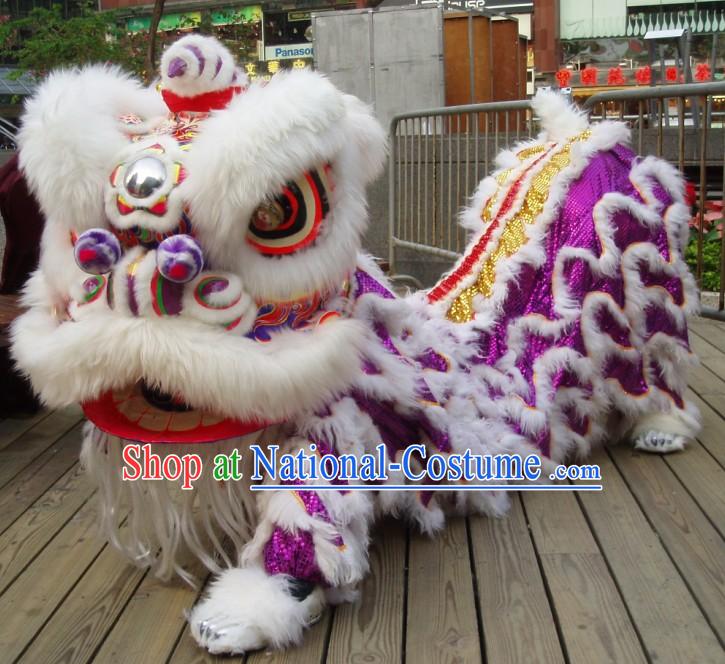 Friendly Top Competition and Parade Lion Dance Costume Complete Set