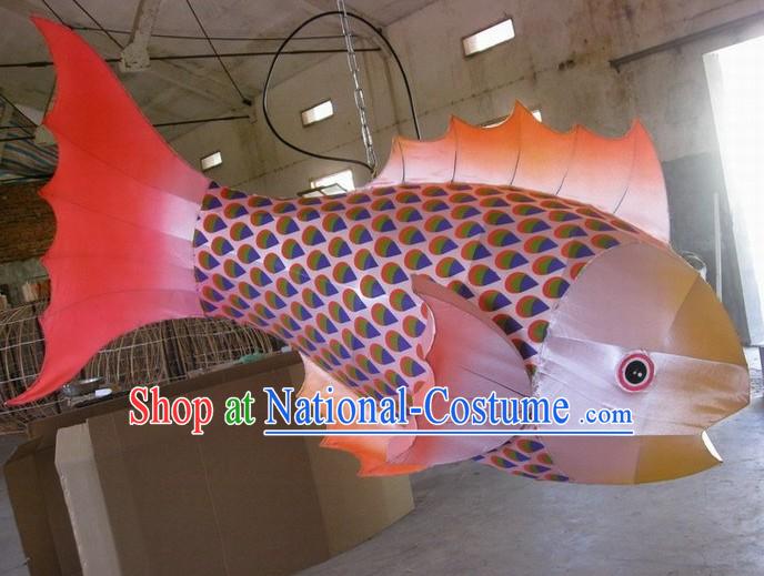 Happy New Year Fish Lanterns