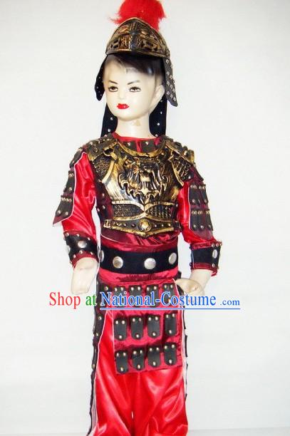 Ancient Chinese Armor Costume for Children