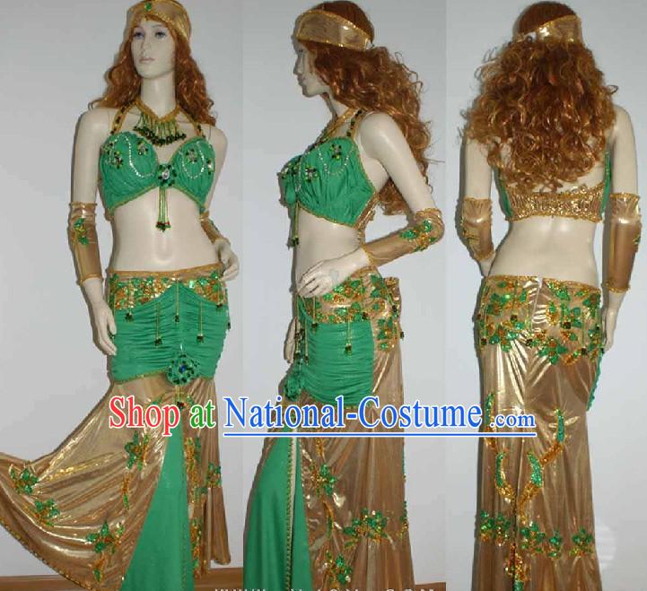 Top Custom Belly Dance Costumes Complete Set