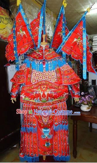 Professional Beijing Opera Costume General Armor