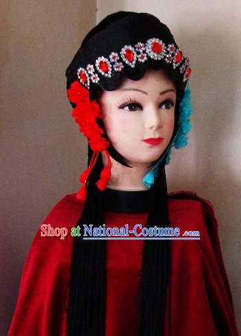 Chinese Classical Palace Long Black Wig for Women