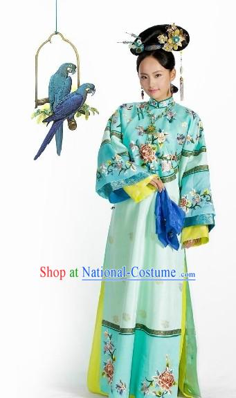 Ancient Chinese Princess Costumes and Headwear