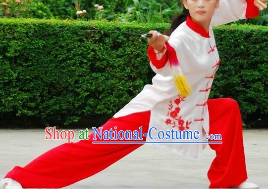 Traditional Kung Fu Competition Silk Uniform for Women