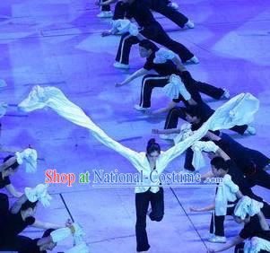 White Water Sleeve Long Sleeves Shuixiu Practice Uniforms