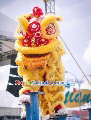 Chinese New Year Supreme Opening and Festival Celebration Lion Dance Costumes Complete Set