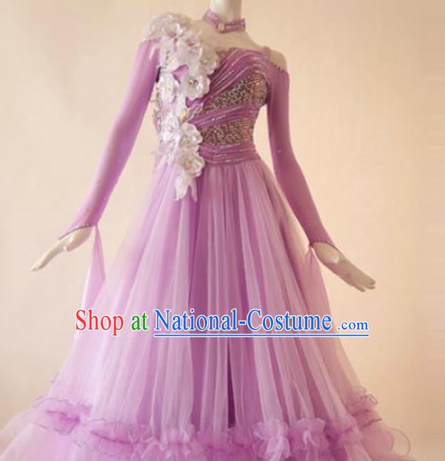 Professional Custom International Competition Dance Skirt