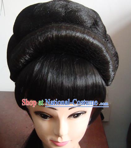 Handmade Chinese Shaosing Opera Hairstyles Fascinators Fascinator Wholesale Jewelry Hair Pieces and Wigs
