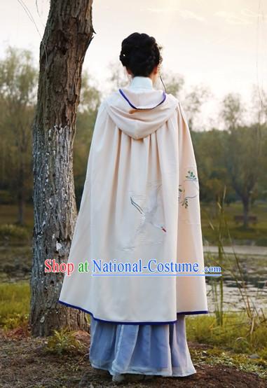 Ancient Chinese Ming Dynasty Women Costumes Kimono Couple Costumes Han Dynasty Wholesale Clothing Dance Costumes Cosplay Mantle Cape