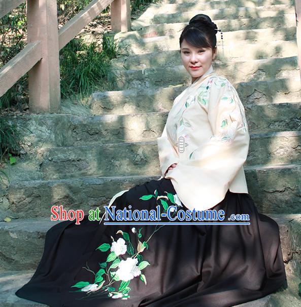 Asia Fashion China Store Qi Pao China Ancient Dynasty Apparel Chinese Costumes Ming Dynasty Dress Wear Outfits Clothing for Women