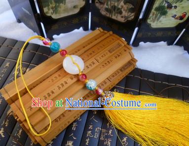 Chinese Traditional Costume Jade Belt Accessory