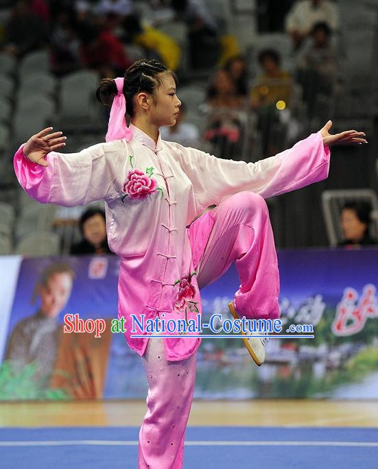 Top Tai Chi Yoga Clothing Yoga Wear Yang Tai Chi Quan Kung Fu Clothing for Women
