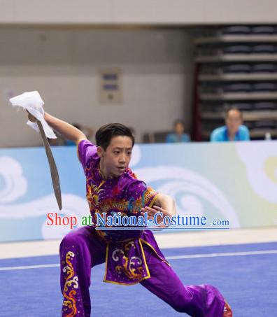 Top Kung Fu Broadsword Uniforms Martial Arts Training Uniform Gongfu Clothing Wing Chun Costume Shaolin Clothes Karate Suit for Men