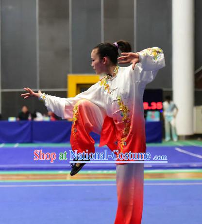 Top Embroidered Tai Chi Taijiquan Aikido Chikung Tichi Quigong Chigong Thaichi Pants Tai Chi Fan Tai Chi Quan Onitsuka Tiger Tai Chi Competition Costumes Uniforms