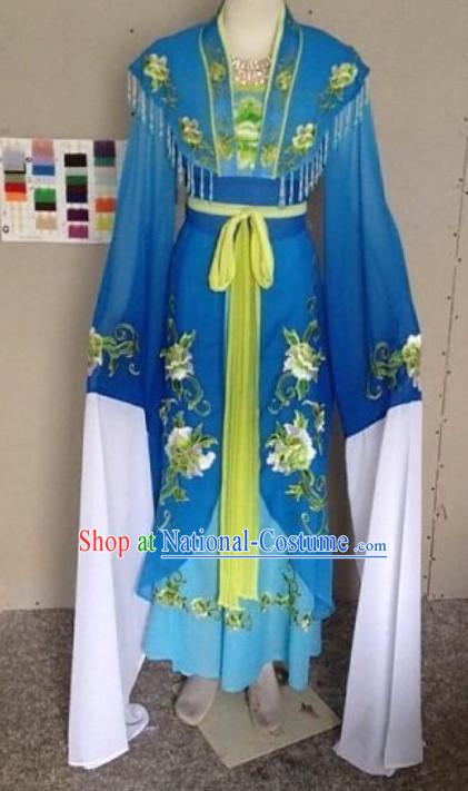 Asian Chinese Traditional Dress Theatrical Costumes Ancient Chinese Clothing Chinese Attire Long Sleeve Dance Costumes