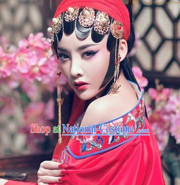 Traditional Chinese Handmade Opera Hair Accessories for Women