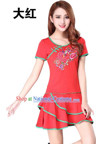 Chinese Style Gymnastics Dance Costume Ideas Dancewear Supply Dance Wear Dance Clothes Outfits