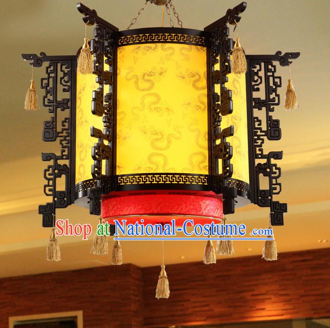 Large Chinese Classical Handmade Hanging Lantern