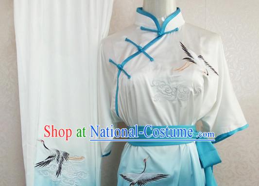 Top Kung Fu Costume Martial Arts Kung Fu Training Uniform Gongfu Shaolin Wushu Clothing for Men Women Adults Children