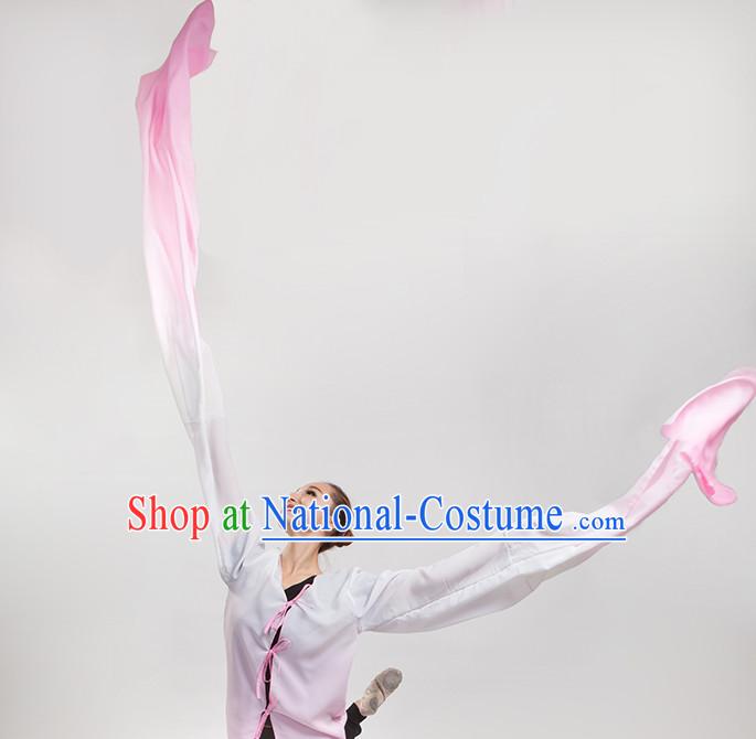 Color Changing Chinese Classical Water Sleeves Long Sleeves Dancing Costume for Women or Girls