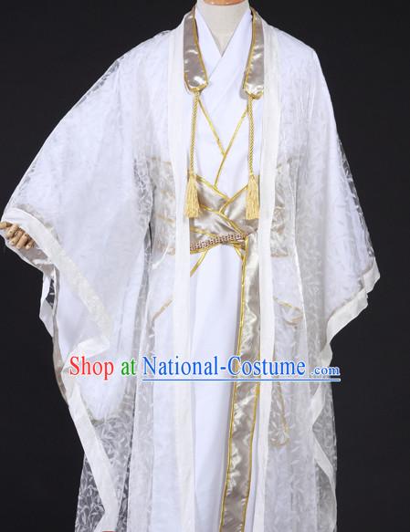 Ancient Chinese Style Halloween Costumes Costume Complete Set for Men