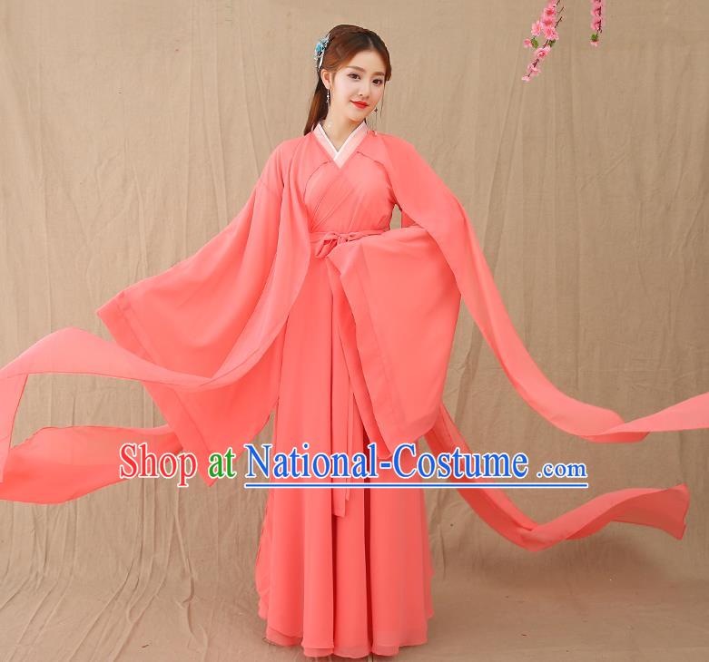 Traditional Chinese Ancient Palace Princess Fairy Hanfu Clothing for Women