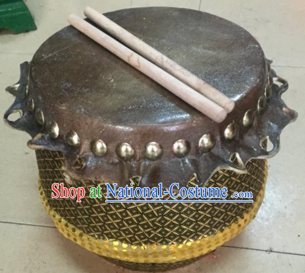 12.9 Inches Lion Dance Drum for Kids Children