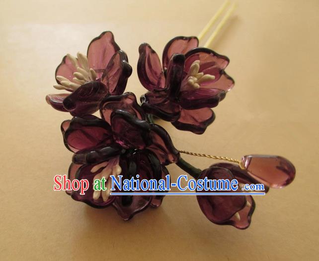 Chinese Ancient Handmade Jewelry Accessories Hairpins, Traditional Chinese Ancient Hanfu Hair Clasp Headwear for Women