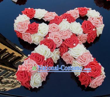 Top Grade Wedding Accessories Decoration, China Style Wedding Car Ornament Flowers