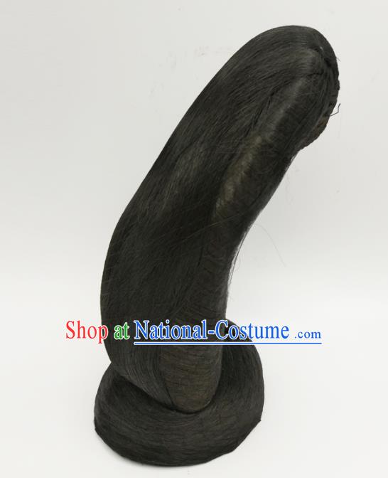 Chinese Ancient Peri Hair Accessories Tang Dynasty Imperial Consort Chignon Wigs for Women