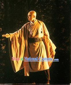 Chinese Drama Shang Yang Qin Dynasty Monk Clothing Stage Performance Dance Costume for Men