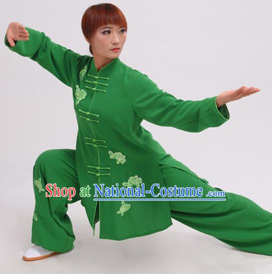 Chinese Traditional Tai Chi Costume Martial Arts Tai Ji Competition Clothing for Women