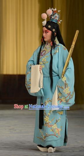 He Hou Ma Dian Chinese Peking Opera Wa Wa Sheng Garment Costumes and Headwear Beijing Opera Young Boy Apparels Prince Defang Clothing