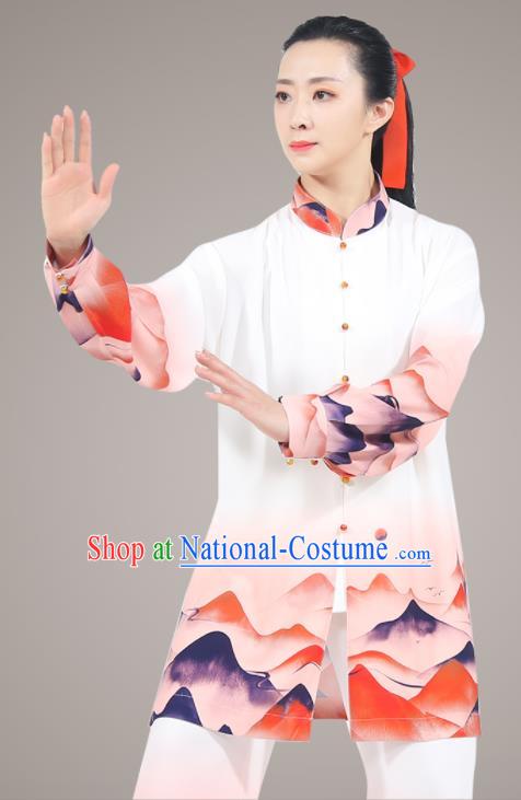 Chinese Kung Fu Costumes Tai Ji Training Uniform Martial Arts Competition Clothing Tai Chi Performance Outfit