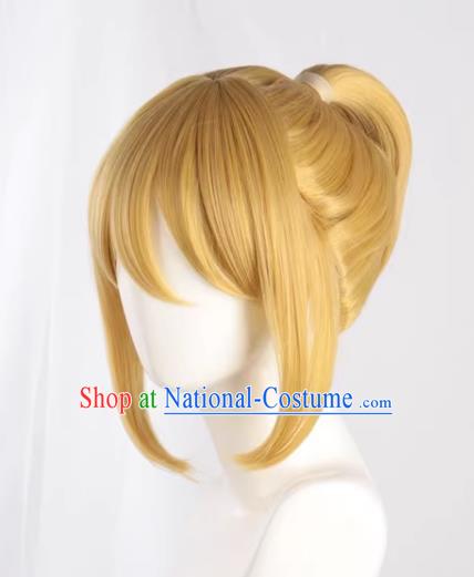 Cosplay Wig V Family Vocaloid Kagamine Ren Younger Brother Formula Younger Brother Golden Color