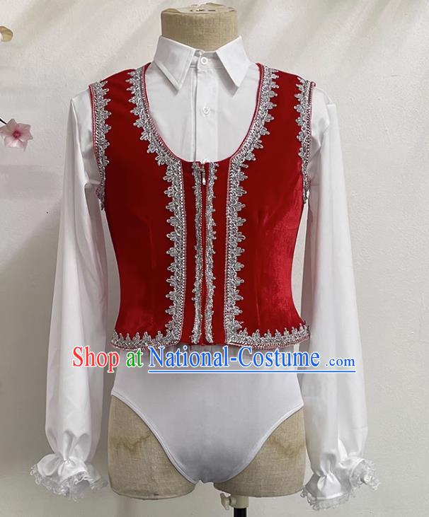 Ballet Male Variation Stage Performance Ballet Two Piece Performance Costume