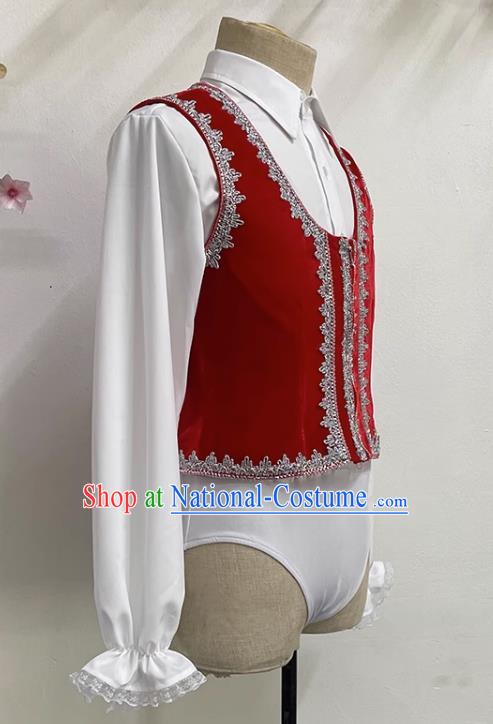 Ballet Male Variation Stage Performance Ballet Two Piece Performance Costume