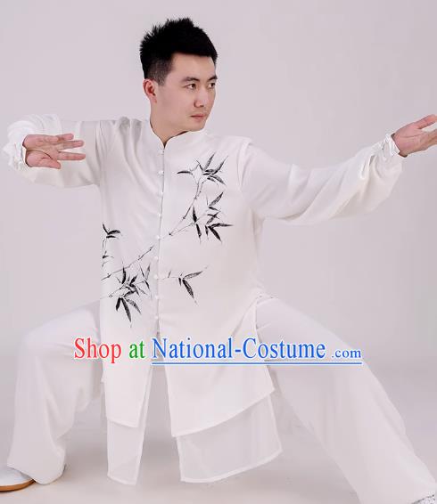 Tai Chi Clothing Female Summer Clothes Elegant Tai Chi Practice Clothing Competition Clothing Chinese Wind Male