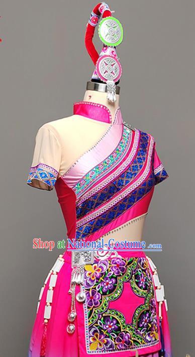 She Minority Nationality March 3 She Nationality Performance Costumes Group Dance National Dance Performance Costumes