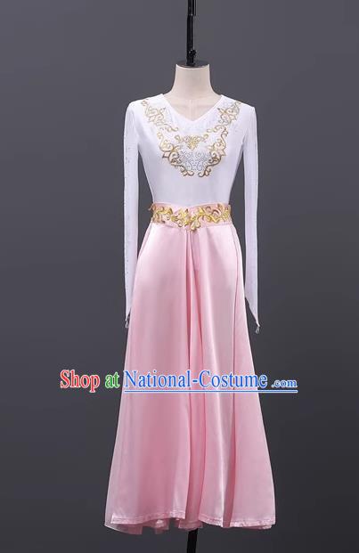 Dance Performance Clothing Female Students Art Test Practice Clothing Xinjiang Uyghur Adult Test Grading Chinese Ethnic Minorities